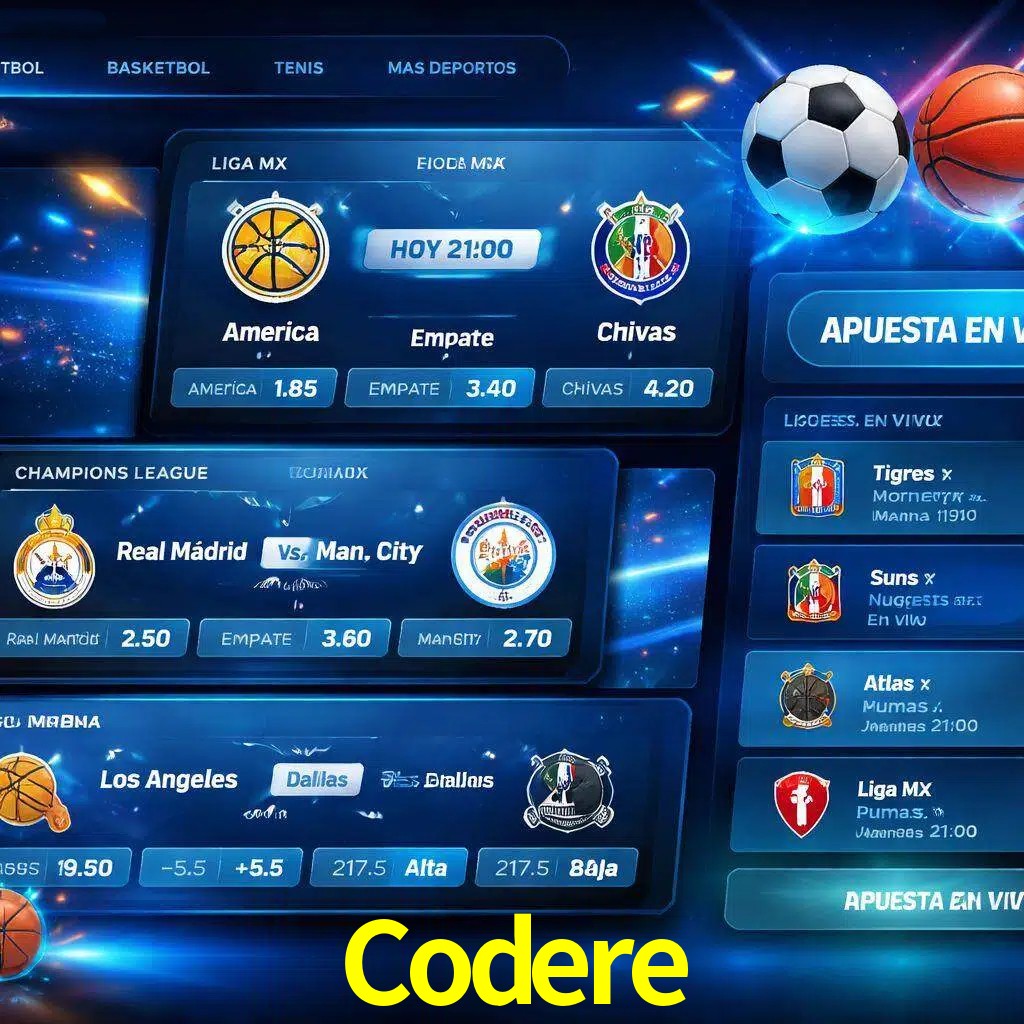 Mercados de apuestas deportivas Codere para jugadores en México