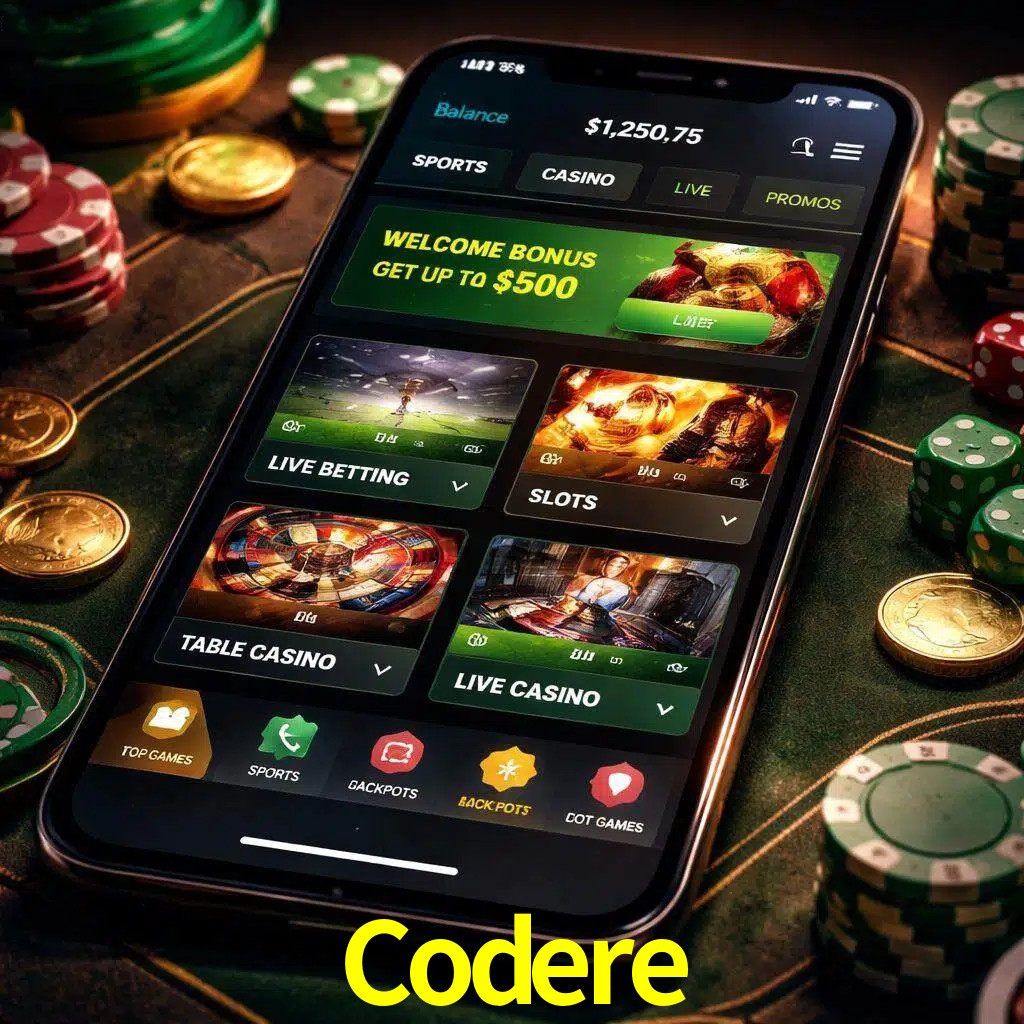 Diseño de juegos móviles Codere para usuarios en México