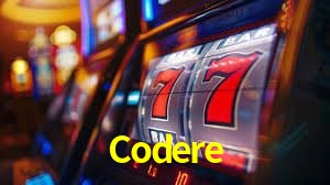 Escena dinámica inspirada en casino con iluminación Codere, cartas, fichas e íconos de juegos digitales en un espacio moderno de juegos.